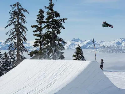 Snowpark Whistler Mountain © Whistler Blackcomb; Jeff Patterson