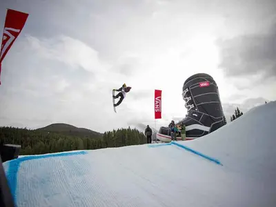 Snowpark Norquay im Skigebiet Banff © Mt. Norquay Banff