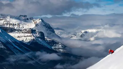 Blick auf die umliegenden Berge