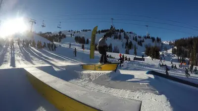 Der Terrain Park in Sunshine Village
