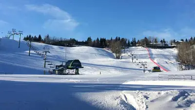Blick ins Skigebiet Snow Valley
