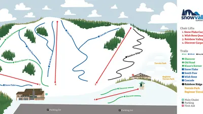 Pistenplan Snow Valley