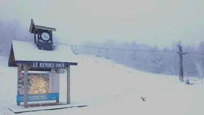 Neuschnee in Montcalm