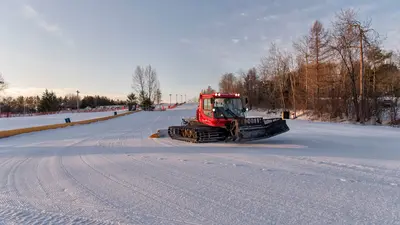 Pistenpräparierung im Skigebiet Chicopee