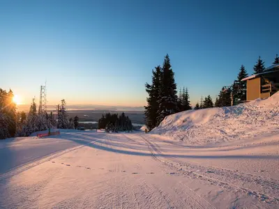 Sonnenuntergang am Grouse Mountain © Grouse Mountain Resort