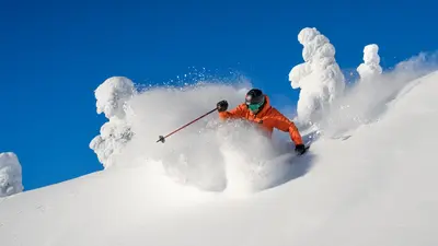 Powdertag im SilverStar Mountain Resort