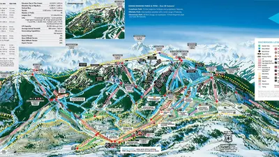 Pistenplan Snowmass