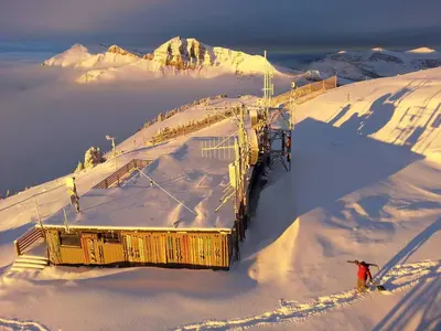 Berghütte in Jackson Hole © Jackson Hole Mountain Resort