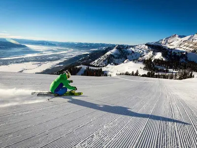 Beste Pistenbedingungen © Jackson Hole Mountain Resort