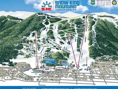 Pistenplan Snow King