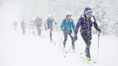 Skilanglauf in Aspen Mountain