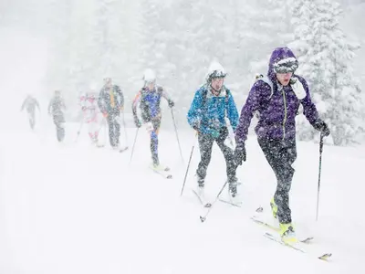 Skilanglauf in Aspen Mountain © Aspen Skiing company