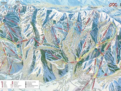 Pistenplan Park City