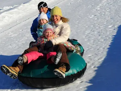 Tubing mit der ganzen Familie © Steamboat Ski & Resort Corp