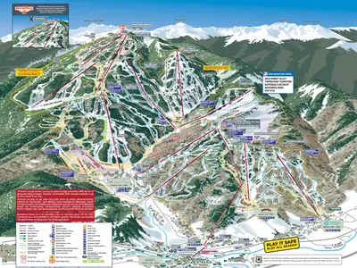 Pistenplan Beaver Creek