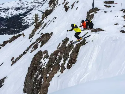 Action beim Freeriden © Kirkwood Mountain Resort