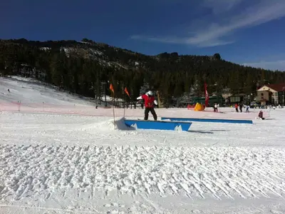 Rails im Terrain Park © Kirkwood Mountain Resort