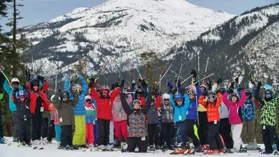 Kinder in Sierra at Tahoe