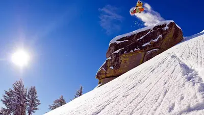 Snowboardfahren in Sierra-at-Tahoe