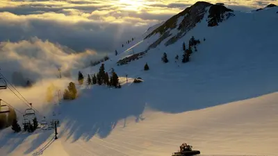 Sonnenaufgang in Alpine Meadows