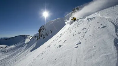 Tiefschnee in Alpine Meadows