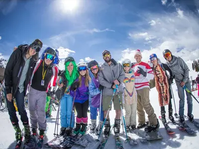 Spaß und lustige Kostüme am The Beach © Dave Camara