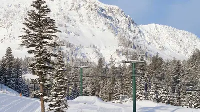 Der Seassellift in Bridger Bowl