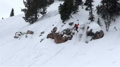 Extremsport in Bridger Bowl