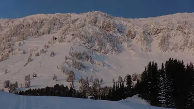 Panorama von Bridger Bowl