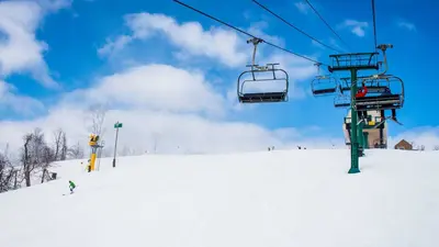 Die breiten Pisten von Whitetail