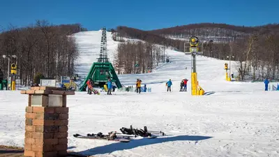 Aufstieg mit dem Sessellift