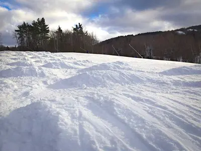 Die Buckelpiste für fortgeschrittene Skifahrer © Wachusett Mountain