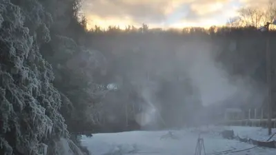 Schneemaschine in Catamount