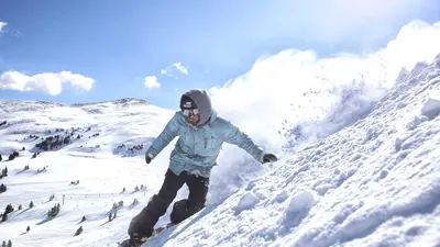 Weitläufige Pisten in Copper Mountain