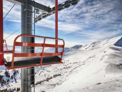 Atemberaubender Blick auf die umliegenden Berge © Tripp Fay, Copper Mountain