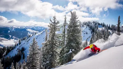 Traumhafte Abfahrt in Crested Butte
