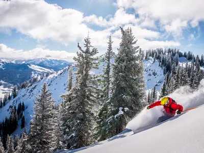 Traumhafte Abfahrt in Crested Butte © Trent Bona 2014