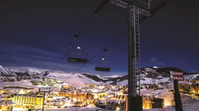 Crested Butte bei Nacht