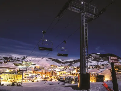 Crested Butte bei Nacht © Trent Bona 2014, Crested Butte Mountain Resort