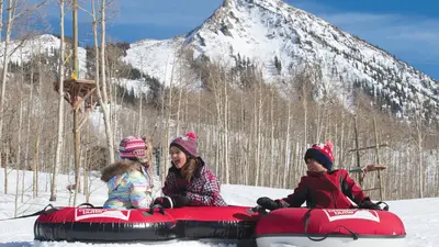 Tubing-Spaß in Crested Butte