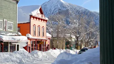 Der malerische Ort Crested Butte