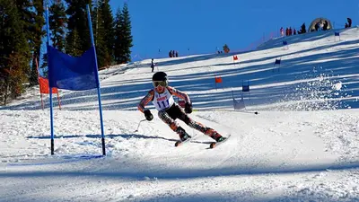 Skirennen in Dodge Ridge