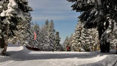 Breite Piste in Dodge Ridge