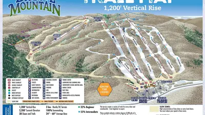 Pistenplan von Bristol Mountain Resort