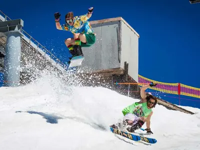 Skifun auch im Sommer © Timberline