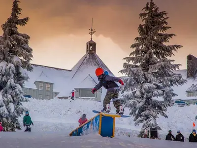 Snowpark Timberline © Timberline