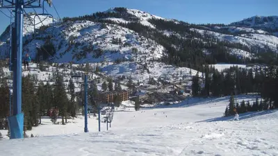 Blick ins Tal Donner Skio Ranch