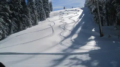 Tiefschneepiste Donner Ski Ranch