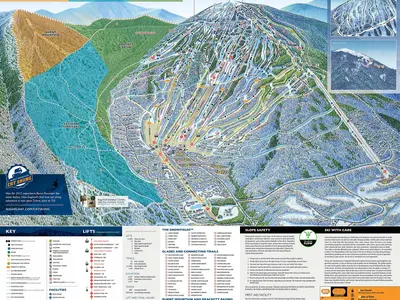 Pistenplan Sugarloaf
