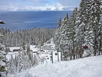 Skigebiet Homewood Mountain Resort © Homewood Mountain Resort